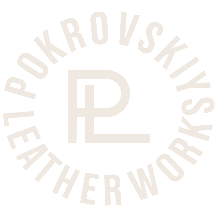Логотип Pokrovskiy Leatherworks